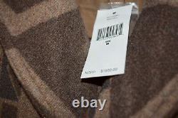 $1900 RRL Ralph Lauren Shawl Southwest Blanket Wool Pea Coat Jacket-Men Medium M