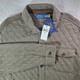 $228 New Polo Ralph Lauren Quilted Jersey Overshirt Jacket Men Xxl Olive Green