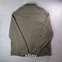 $228 NEW Polo Ralph Lauren Quilted Jersey Overshirt Jacket Men XXL Olive Green