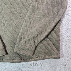 $228 NEW Polo Ralph Lauren Quilted Jersey Overshirt Jacket Men XXL Olive Green