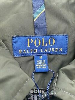 $298 Polo Ralph Lauren Chatham Windbreaker Men's Jacket NWT Olive Green XS S M