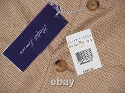 $3,695 Ralph Lauren Purple Label Wool Drake Slim LLoyd Sportcoat Blazer Jacket