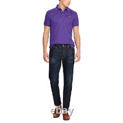 $350 Ralph Lauren Purple Label Pony Equestrian Custom Slim Fit Pique Polo Shirt