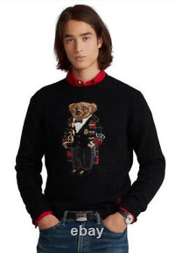 $398+ RARE NWT POLO RALPH LAUREN Mens XXL 2XL Holiday 2020 Duffel Bear Sweater