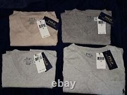 (4) Polo Ralph Lauren Men's Size Small Classic Fit Shirts Brand New With Tags