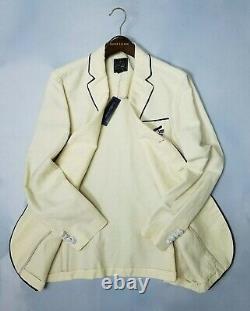 $495 Polo Ralph Lauren Men's Natural Radcliffe LINEN Sport Coat/Blazer SZ40-R
