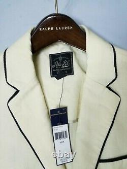 $495 Polo Ralph Lauren Men's Natural Radcliffe LINEN Sport Coat/Blazer SZ40-R