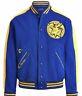 $498 Polo Ralph Lauren Men Sportsman Letterman P-wing Varsity Baseball Jacket