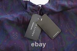 $598 NEW RALPH LAUREN BLACK LABEL PAISLEY Print 100% SILK Sleeveless CROSS Top 4