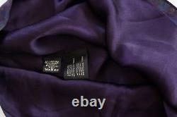 $598 NEW RALPH LAUREN BLACK LABEL PAISLEY Print 100% SILK Sleeveless CROSS Top 4