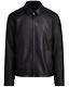 $698 Nwt Polo Ralph Lauren Men's Maxwell Genuine Lambskin Leather Jacket Black L
