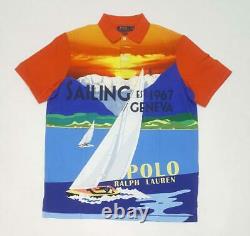BRAND NEW Ralph Lauren Classic Fit Sailboat Mesh Polo Shirt
