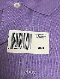Brand New? Ralph Lauren Pony Cotton Purple (? SPRING LIL) Polo Shirt Size 2XB