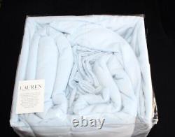 Brand New Ralph Lauren Queen Sheet Set 4pc Cotton Flannel Blue
