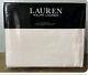 Brand New Ralph Lauren Queen Sheet Set 4pc Cotton Flannel Color Cream