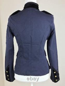 Denim & Supply Ralph Lauren Women Military Army Officer Jacket Coat S M L XL