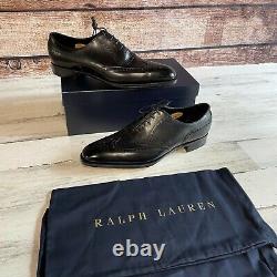 Edward Green for Ralph Lauren Wingtip Oxford Shoes 10 D Clayton
