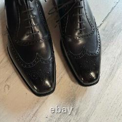Edward Green for Ralph Lauren Wingtip Oxford Shoes 10 D Clayton