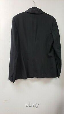 FABULOUSNEW NWTRALPH LAURENBLACK SATIN TRIM TUXEDO JACKET BLAZERWomen 8