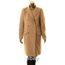 LAUREN RALPH LAUREN NEW Women's Camel Wool Blend Peacoat Jacket Top 6 TEDO