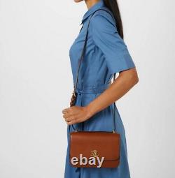 LAUREN RALPH LAUREN Sophee Small Leather Convertible Bag Lauren Tan $295