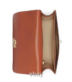 LAUREN RALPH LAUREN Sophee Small Leather Convertible Bag Lauren Tan $295