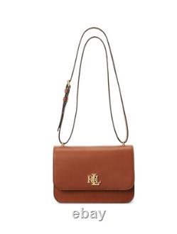 LAUREN RALPH LAUREN Sophee Small Leather Convertible Bag Lauren Tan $295
