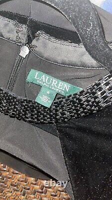 Lauren Ralph Lauren Black Elegant Dress. NWT