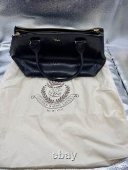Lauren Ralph Lauren Black Leather Purse New WithO Tags