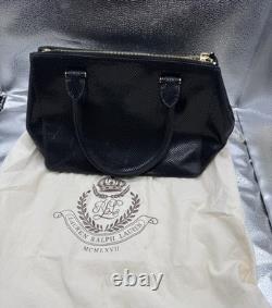 Lauren Ralph Lauren Black Leather Purse New WithO Tags