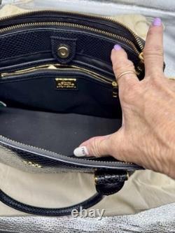 Lauren Ralph Lauren Black Leather Purse New WithO Tags