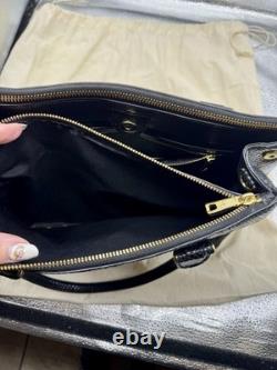 Lauren Ralph Lauren Black Leather Purse New WithO Tags