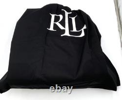 Lauren Ralph Lauren Devyn Canvas Large Vanilla/Tan Tote Bag NWT