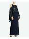 Lauren Ralph Lauren Embellished Overlay Cold-shoulder Gown Size 4 (orig $295.00)