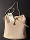 Lauren Ralph Lauren Emmy 19-bucket Bag Size Medium Light Pink Purse Handbag New