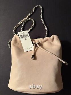 Lauren Ralph Lauren Emmy 19-Bucket Bag Size Medium Light Pink Purse Handbag New