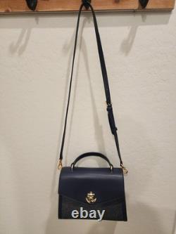 Lauren Ralph Lauren Farrah Medium Top Handle Crossbody Satchel Bag MSRP $425