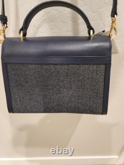Lauren Ralph Lauren Farrah Medium Top Handle Crossbody Satchel Bag MSRP $425