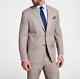 Lauren Ralph Lauren Men's Classic-fit Ultraflex Stretch Suit Jacket Tan Size 36r