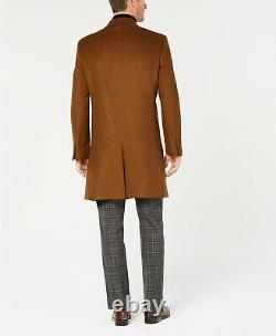Lauren Ralph Lauren Men's Luther Luxury Blend Overcoat 46L Brown Vicuna