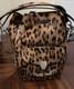 Lauren Ralph Lauren Womens Shoulder Tote Bag Leopard Print New