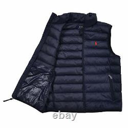 Men Polo Ralph Lauren DOWN FILLED Puffer Vest Jacket Packable Size S M L XL XXL