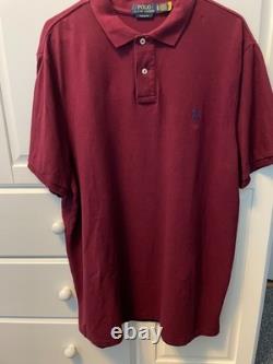 Men's Polo Ralph Lauren Classic Fit Mesh Polo Shirt Size XL New Without Tags