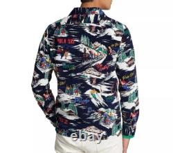 Men's Polo Ralph Lauren Classic Fit Ski Print Corduroy Camp Shirt New