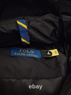 Men's Polo Ralph Lauren The Gorham down-padded jacket, black, SIZE LARGE, NEW