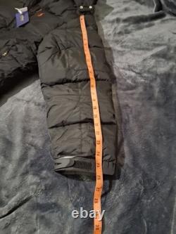 Men's Polo Ralph Lauren The Gorham down-padded jacket, black, SIZE LARGE, NEW