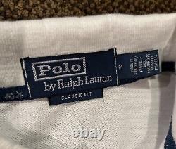 Men's Polo Ralph Lauren USA Tractor Cotton Polo Shirt Size Medium New With Tags