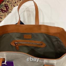 Men's Purple Label RALPH LAUREN Ralph Lauren Leather Tote Bag Purple Label