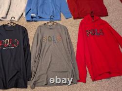 Mens Polo Ralph Lauren Shirt Bundle XLT (XL-Tall) 19 Items Total NWOT & NWT