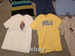 Mens Polo Ralph Lauren Shirt Bundle XLT (XL-Tall) 19 Items Total NWOT & NWT